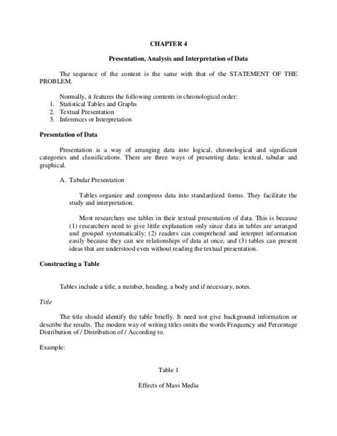 Image result for Transition Statements Chapter 4 Research Examples