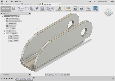 תוצאת תמונה עבור Sheet Metal Fusion 360 Tutorial