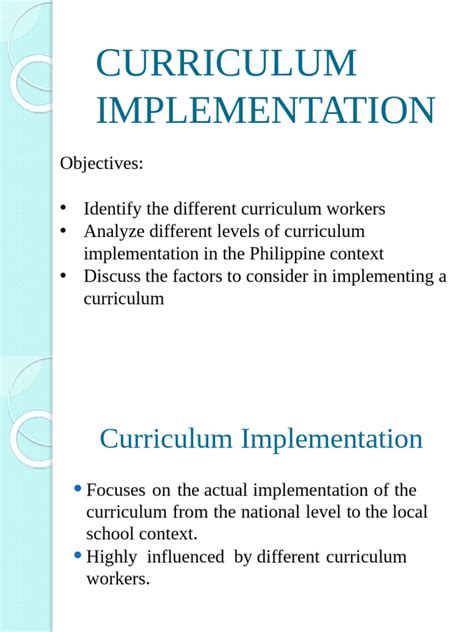 Image result for Curriculum Implementation Process
