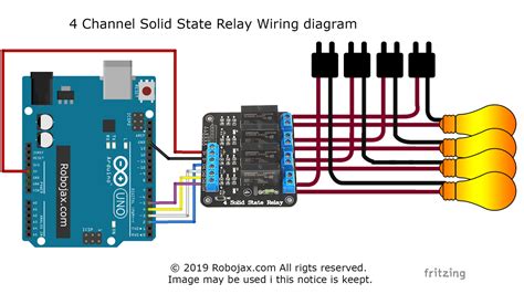 Image result for Solid State Relay Wiring Diagram Arduino