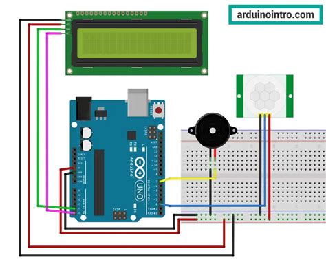 Afbeeldingsresultaten voor Arduino LED Sensor PIR