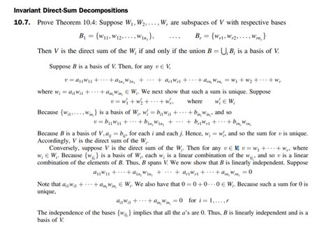 Direct Sum Decomposition に対する画像結果