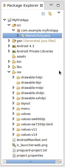 Image result for Android-App File Structure