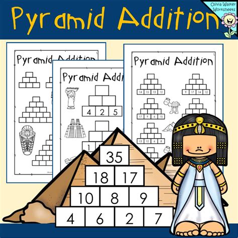 Toradh íomhá ar TLS Worksheets Math Pyramid