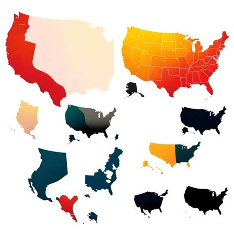 Image result for USA Multi State Map