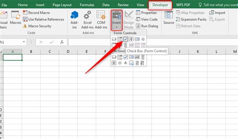 Image result for add checkbox in excel tutorial