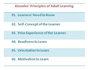 Adult Learning Principles に対する画像結果