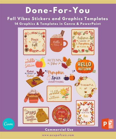 Image result for Fall Stickers for PowerPoint