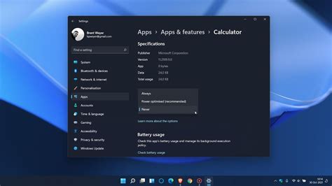 Background Apps に対する画像結果