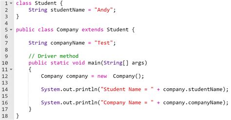 Image result for Java Inheritance Real-World Examples