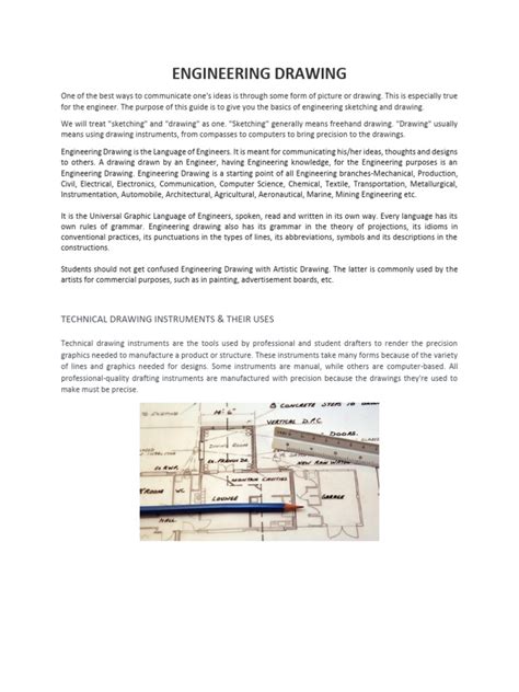 Image result for Engineering Drawing Handwritten Notes PDF