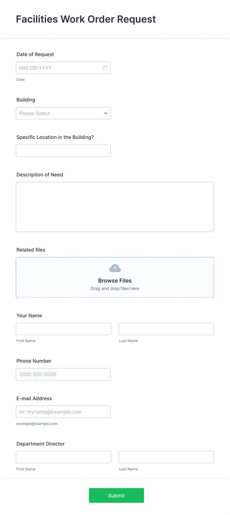 Net Facilities Work Order に対する画像結果