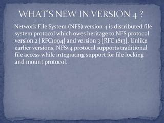 Image result for Network File System Version PPT