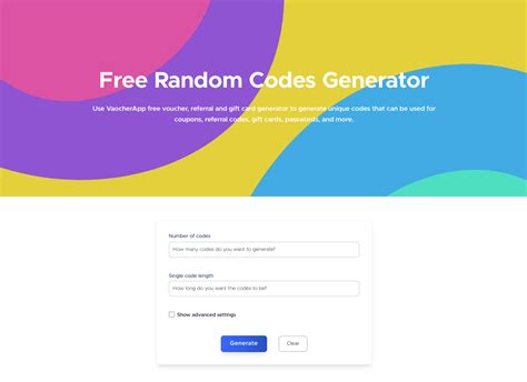 Image result for Random Promo Code Generator