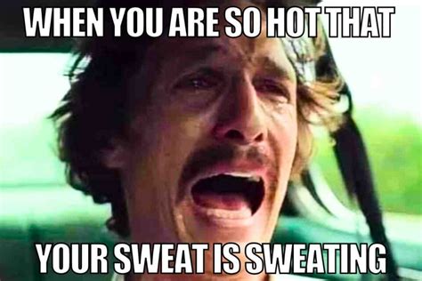 Image result for Working Out Sweating Meme