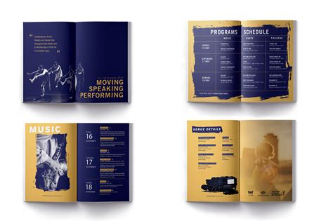 Image result for Creative Event Program Booklet