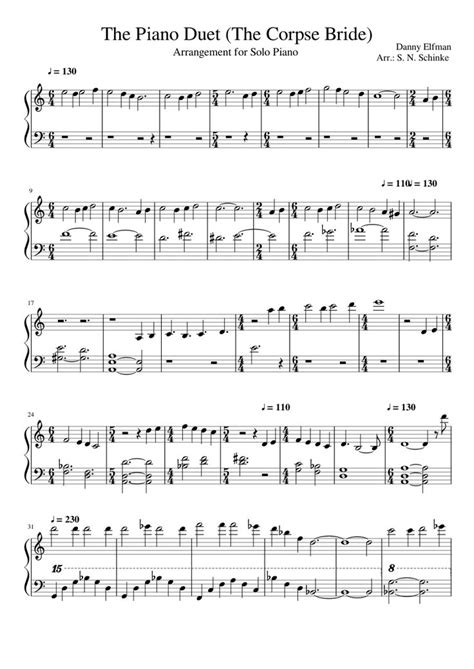 Toradh íomhá ar Piano Duet Corpse Bride