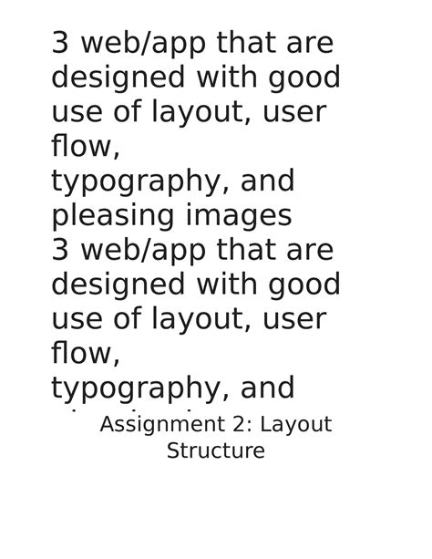 Image result for Assignment 2 Design