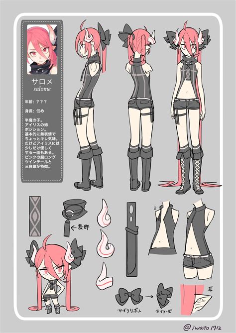 Image result for Anime Character Reference Sheet