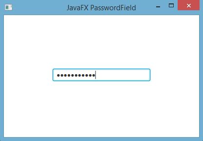 Image result for JavaFX Password Field Show Password