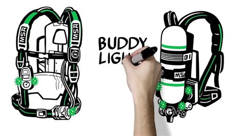 Image result for MSA G1 SCBA Diagram