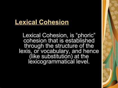 Image result for Lexical Cohesion Example