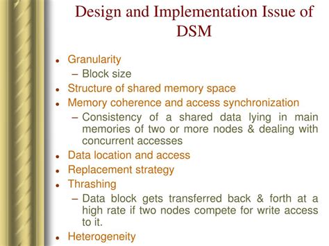 Image result for Goals of Distributed Shared Memory DSM