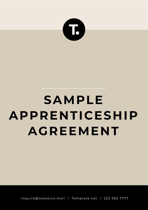 Image result for Apprenticeship Contract Example