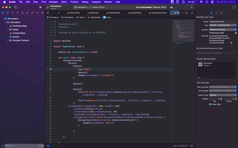 Toradh íomhá ar Xcode Is