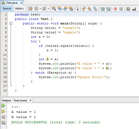 Image result for If Else Statement Try/Catch Java