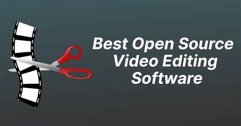 Image result for Open Source Video Editing Software
