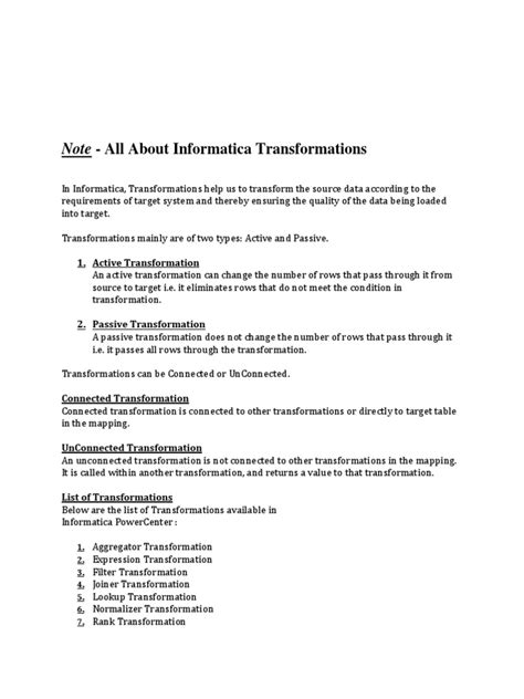 Informatica Transformation Language に対する画像結果