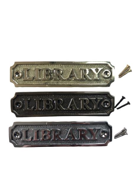 Image result for Library Door Sign