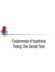 Image result for Single Sample Hypothesis Testing