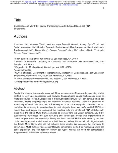 Image result for Merfish Transcriptomics