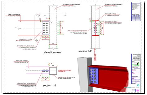 Image result for Beam and Column Connection