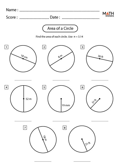 Image result for Circle Worksheet Pre Calculus
