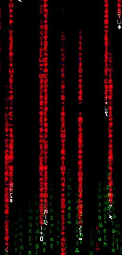 Toradh íomhá ar Matrix- Style Code Red