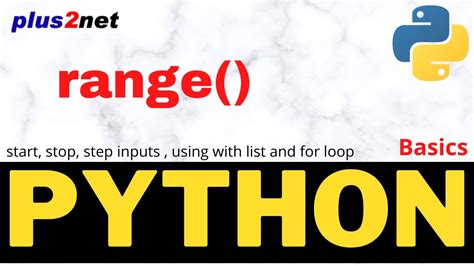 Image result for Range Function Python Start Stop Step