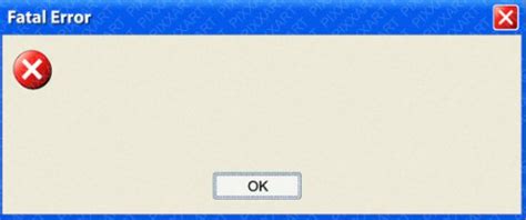 Image result for Fatal Error Windows 1.0 Template
