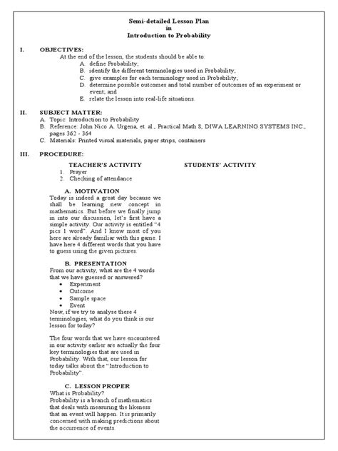 Toradh íomhá ar Math Lessons On Probability