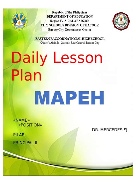 Toradh íomhá ar Computer Lesson Plan Cover Page