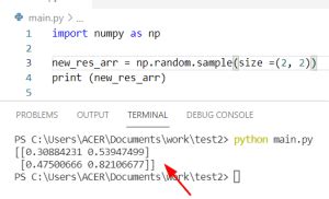 Image result for Random Sample Python Function