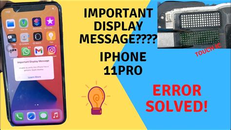 Image result for iPhone Display Error Message