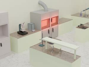 Image result for Office Lab 3D Model