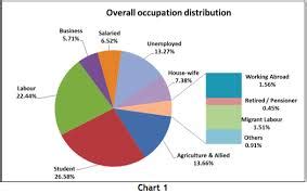 Bildergebnis für Pie Chart of Unemployment Rate in India