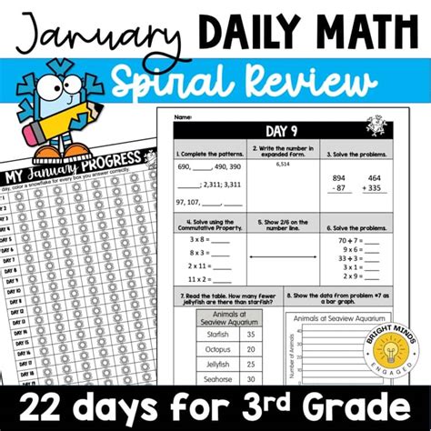 Afbeeldingsresultaten voor Daily Math 3rd Grade Worksheets Reading