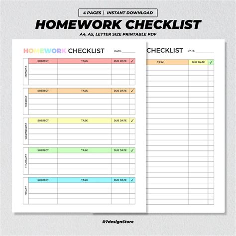 Afbeeldingsresultaten voor Homework Tracker