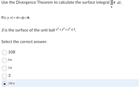 Image result for Divergence Theorem Examples