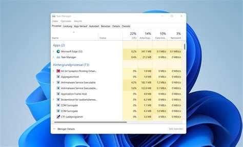 Toradh íomhá ar Task Manager Windows 11 Öffnen